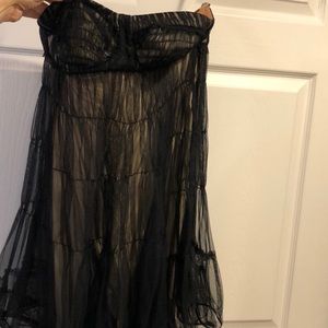 LaRok strapless mini dress